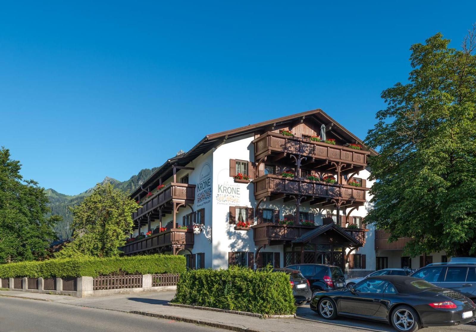 Hotel Krone Tirol Reutte Exterior photo